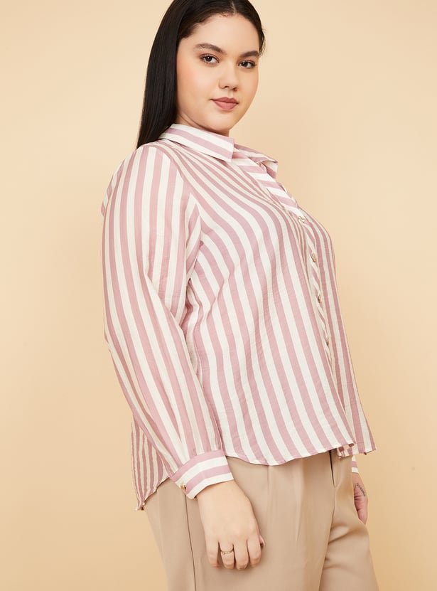 Women Striped Shirt - Image 3