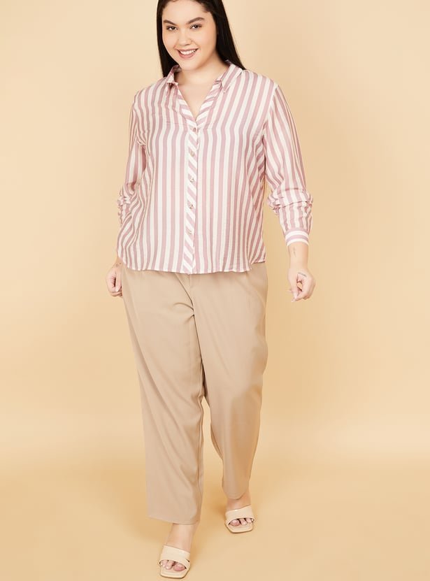 Women Striped Shirt - Image 2