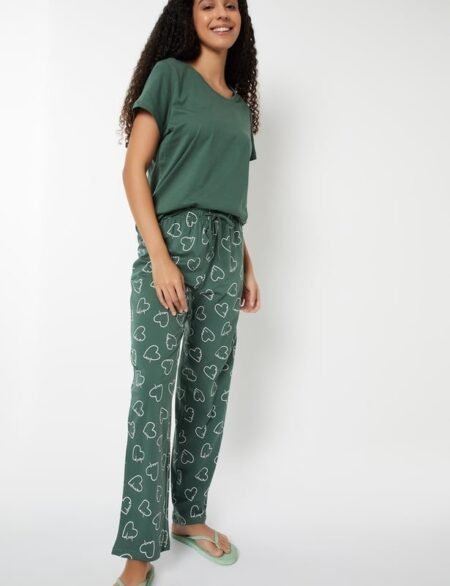 Women Printed PJ Set