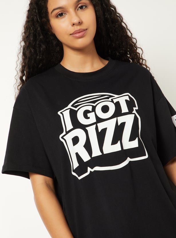 Women Printed PJ Set - Image 3