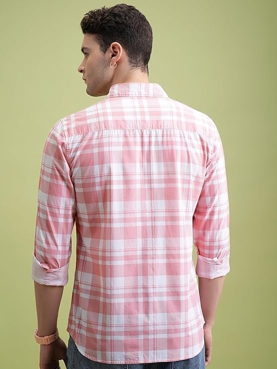 Men's Checkered Slim Fit - Image 2