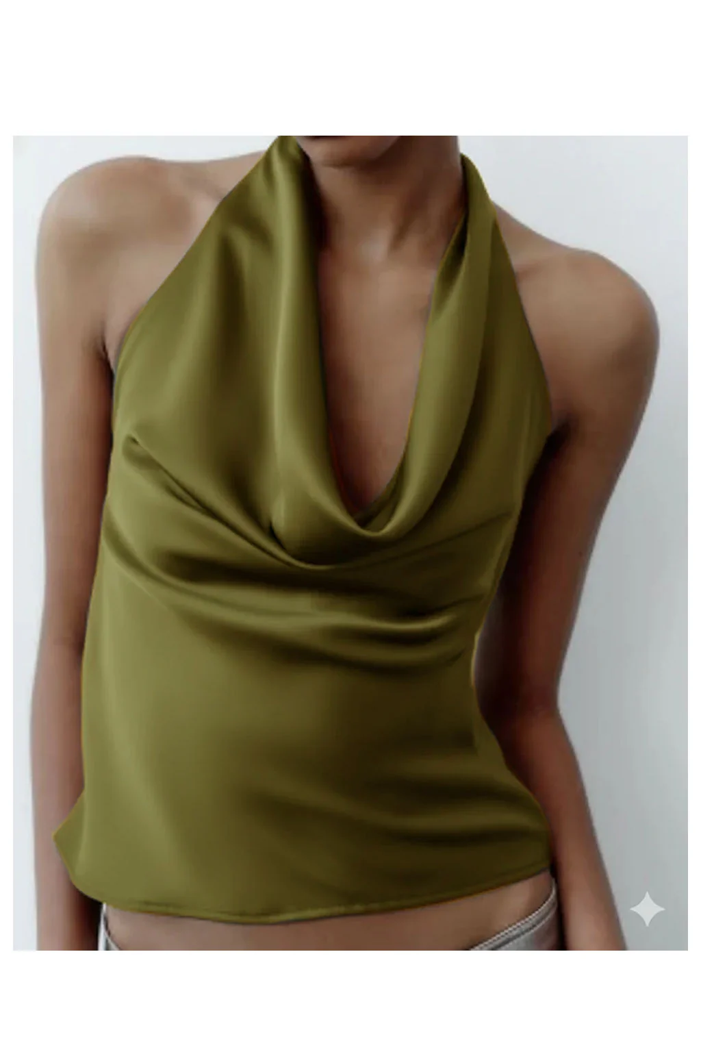 Whispers Cowl Neck Top - Image 2